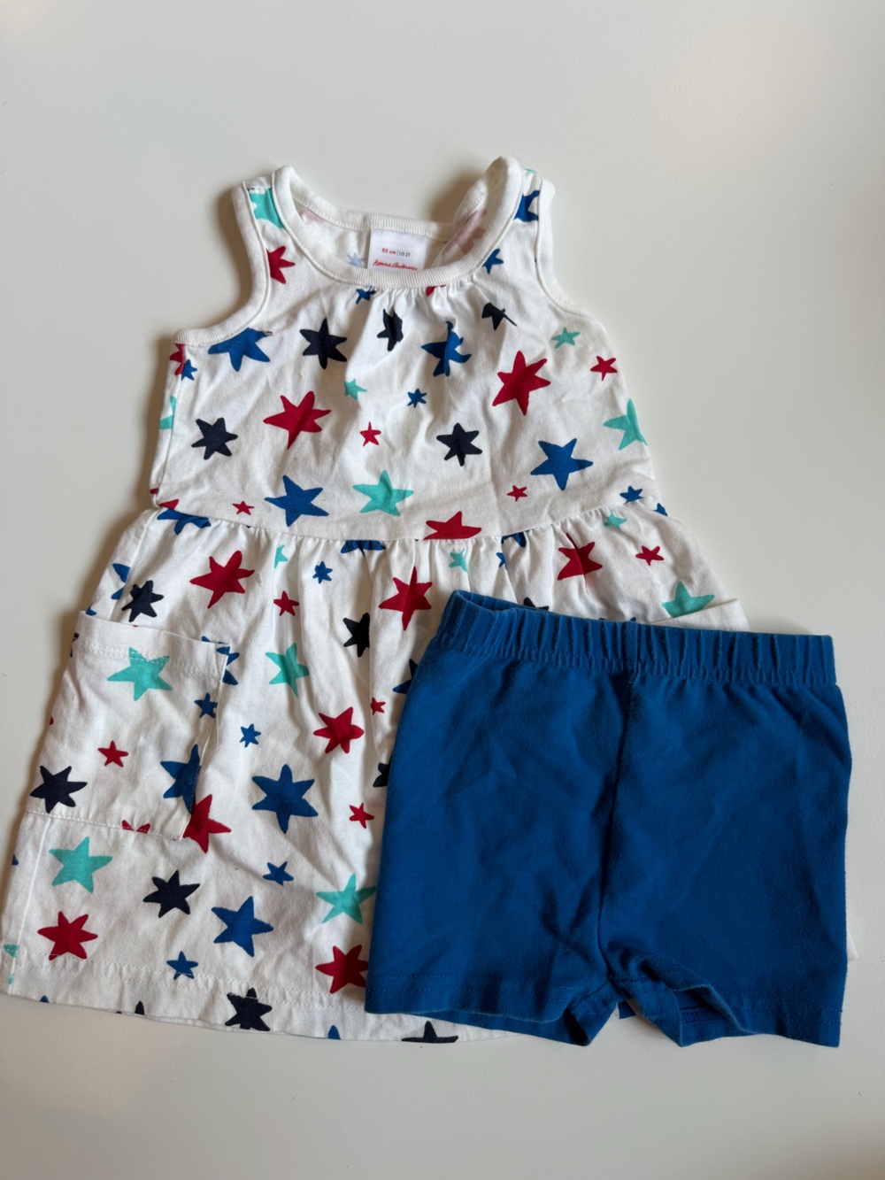 Hanna Andersson Star Dress with Shorts